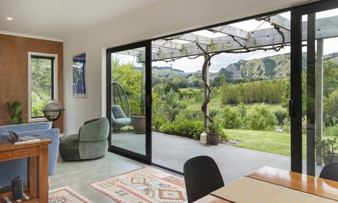 Gisborne House | Relax and recharge inside and outside this special home