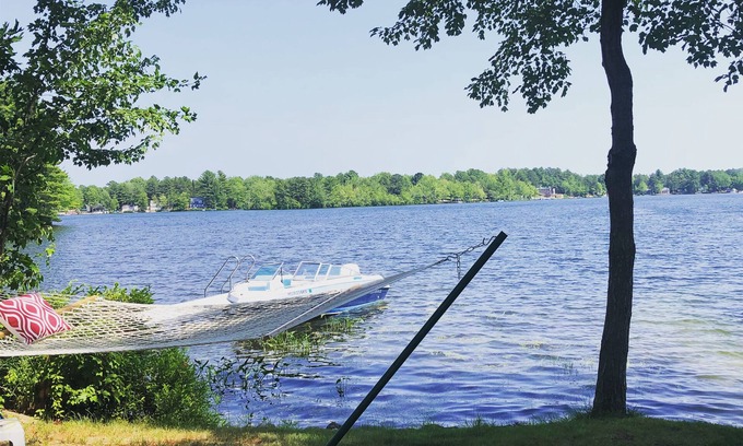Shapleigh House | Relax and Reconnect: Pet Friendly Lakefront Getaway Awaits in Shapleigh, Maine.