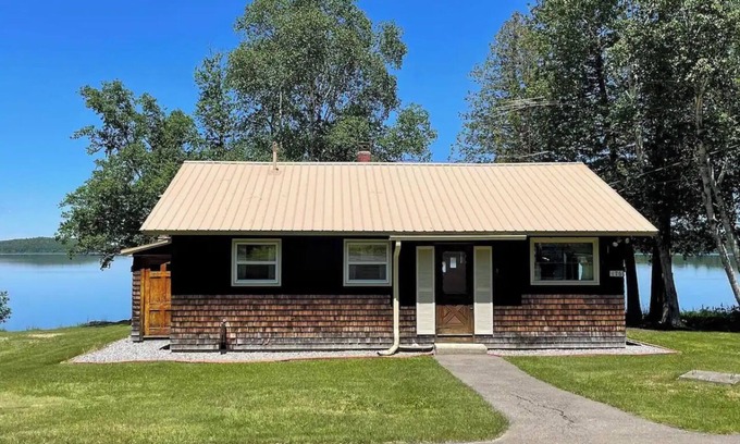 Portage Lake House | Relax in Aroostook County at this little piece of heaven right on the lake!
