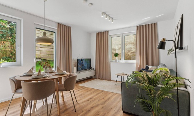 Bielefeld Apartment | Relax in Style Apartment with Terrace & Free Parking Bielefeld’s Best Location
