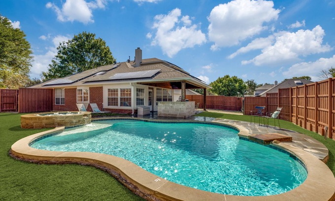 Allen House | Relax in this 4-bedroom vacation home! Pool. Hot tub. Game Room!