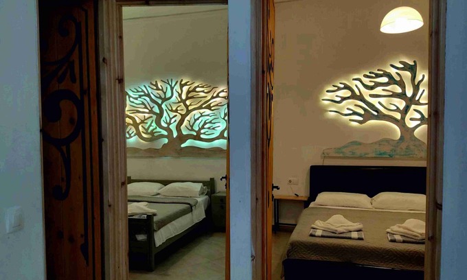 Agia Galini Apartment | Relaxed spacious apartment with garden view and free WiFi