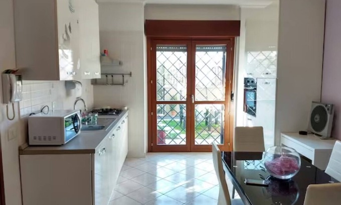 Settecamini Apartment | Relaxing and Romantic House with Garden in Rome in Case Rosse Area