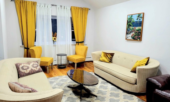 South Huntington House | Remodeled, cozy, family friendly, central place. Entire 2nd & 3rd floor to use.n