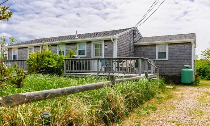 Sagamore Beach House | Renovated 2 bedroom right side of a duplex home with beach across the street