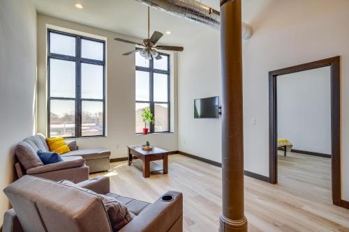 Cashton Apartment | Renovated Loft-Style Apartment in Downtown Cashton