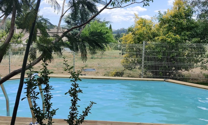Aubenas House | Renovated villa, with heated swimming pool and pétanque court. Ideal location!