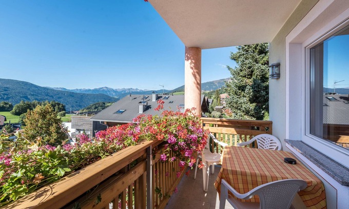 Terento Apartment | 'Residence Diana Apartment 203' with Mountain View, Balcony & Wi-Fi