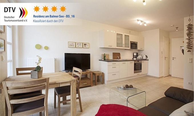 Balm Apartment | Residenz am Balmer See - BS 16 mit Wellnessbereich