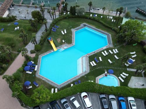 Bissone Apartment | Residenz am Luganersee mit Pool