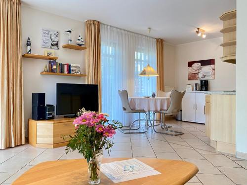 Heringsdorf Apartment | Residenz Bleichröder - 25 mit Strandkorb