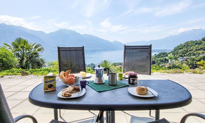 Gordola Apartment | Residenza Solaria Endless View by Interhome
