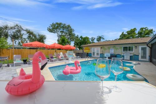 Walsingham House | Resort Style Backyard Pool Movie Game Room