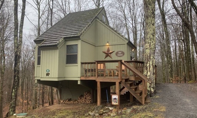 Davis Cabin | Rest Assured in Black Bear Resort-Hike, Ski, Swim, Bike, Pickleball, and Relax!