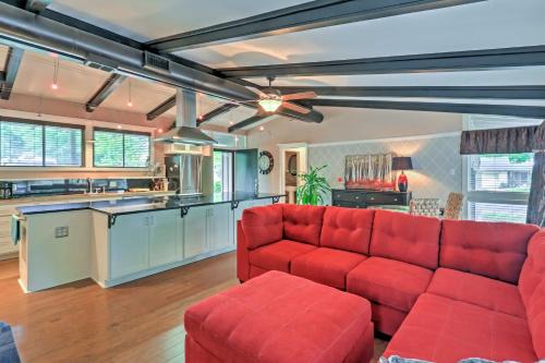 Winnsboro House | Restful Winnsboro Family Home Walk to Main Street