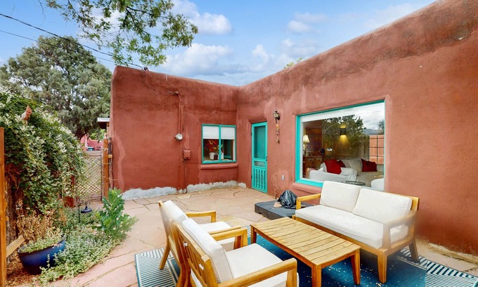Taos House | Restored Adobe Home with Views from Three Porches - Near Hiking & Skiing
