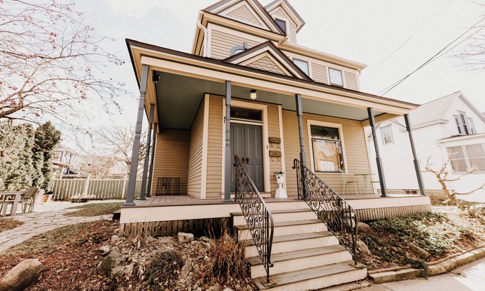 West Seventh House | Retro Jewel Box Victorian Steps from Irvine Park