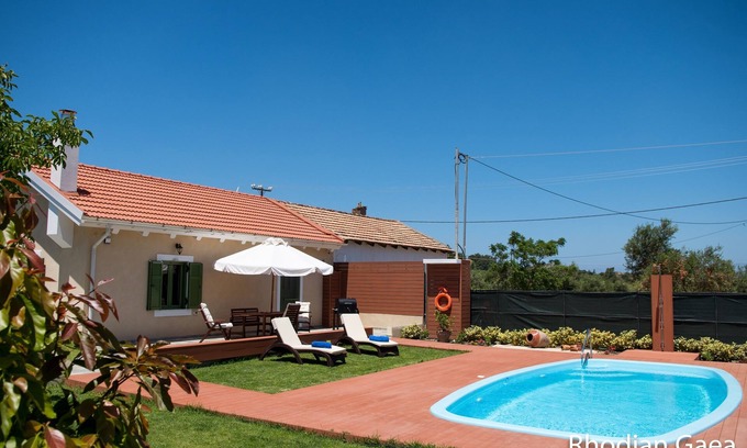 Filerimos Villa | Rhodian Gaea House with private pool