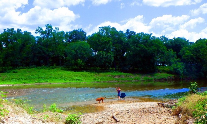 Kempner RV Rental | River Bone Ranch, Amazing River-Front Campsite Only 1 Hour From Austin