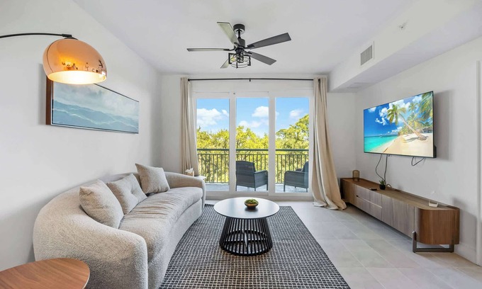 Merritt Island Condo | RIVER FLY IN: Garden View