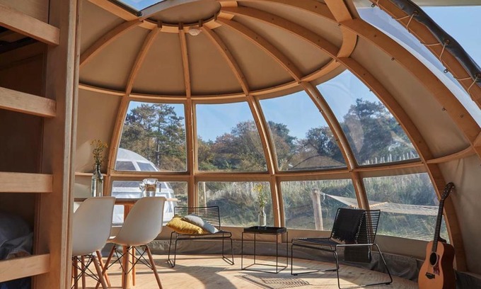 Zuna House | Riverdome met privé sanitair - en weids uitzicht - NIEUW 2021