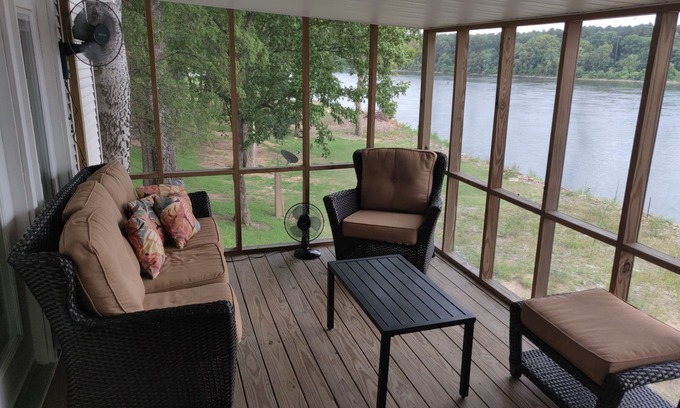 Counce House | Riverfront Retreat & Fisherman's Gold, on TN River