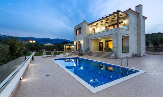 Kalyves Villa | Rodi Luxury Stone Villa