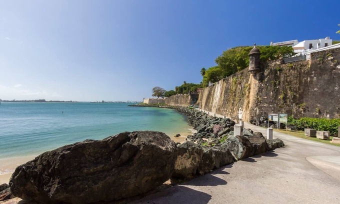 Old San Juan Apartment | Rogativa Vista | Stylish Waterfront w. Balcony