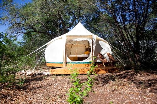 Spicewood Other | Romantic Escapes to Spicewood, Texas in this Charming Bell Tent for Two