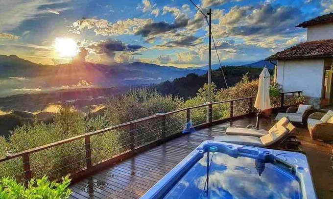Coreglia Antelminelli Villa | ROMANTIC GETAWAY AMAZING VIEWS - New large veranda