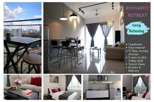 Pengkalan Tentera Udara Diraja Malaysia Apartment | Romantic Home for Couples, 5mins to Mid Valley Mega Mall