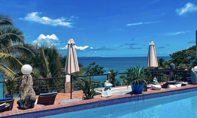 Contadora Island Villa | Romantic Spanish Villa with Direct Beach Access & Large Outdoor Pool/Terrace