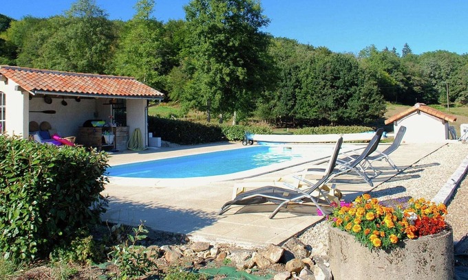 Roussines Cottage | Romantic tower with roof terrace and plenty of privacy and use heated pool