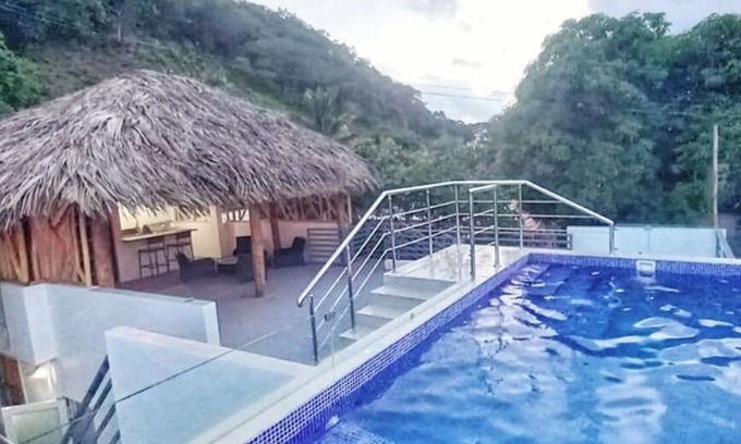 Las Galeras Villa | Rooftop pool villa at Las Galeras book