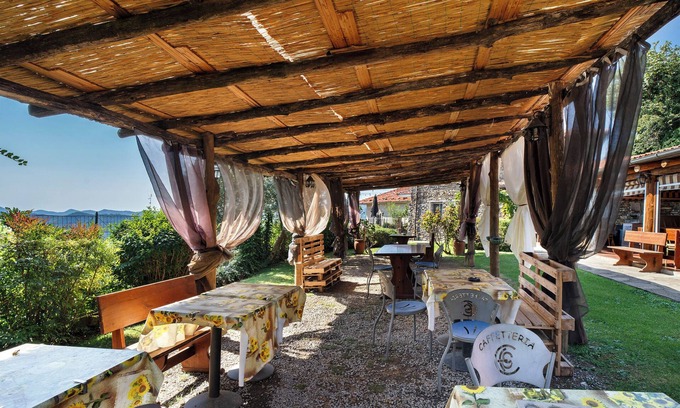 Ranzo Other | Room 'Camera Piera' with Sea View, Shared Garden and Wi-Fi