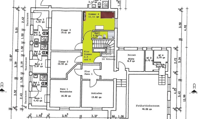 Feldberger Seenlandschaft Apartment | Room 4 Kleiner Haussee - Waldmaries vacation home
