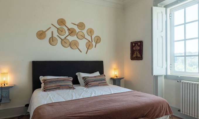 Cabeco de Vide Apartment | Room 'Quarto Duplo Com Casa De Banho Privativa 3' with Shared Pool, Wi-Fi and Air Conditioning