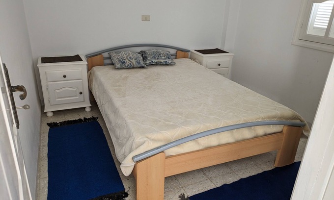 Hammamet Sud House | Room With big bed in Quiet Area not far From Beach