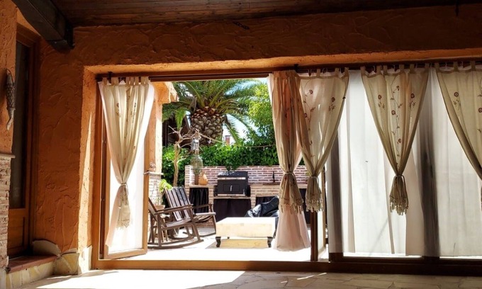 Carranque Apartment | Room with private heated pool and direct access from the room