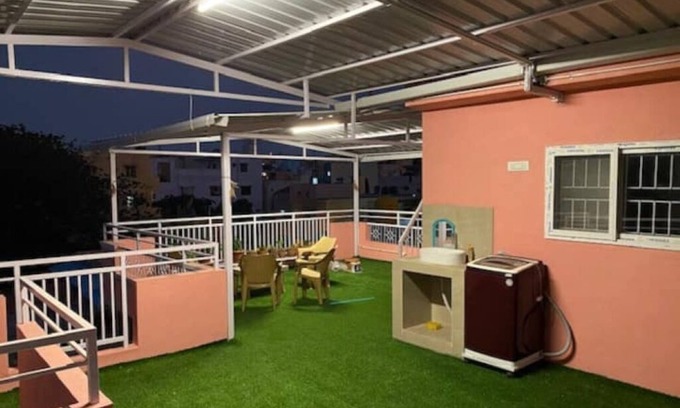 Chamundi Nagar Apartment | Room with private terrace and patio - only for girls & couples