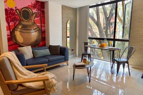 Estadio Apartment | Rosa Negras Cozy Stadio Haven