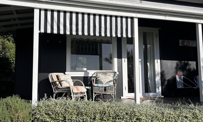 Stanmore Bay Cottage | Rosie's cottage in Stanmore Bay , a short walk to beach with a great seaview.
