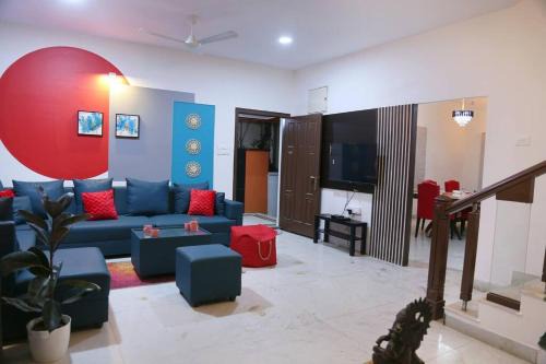 Gachibowli Apartment | Row House 4 BHK - 4 balconies-Near AIG Hospital, Gachibowli