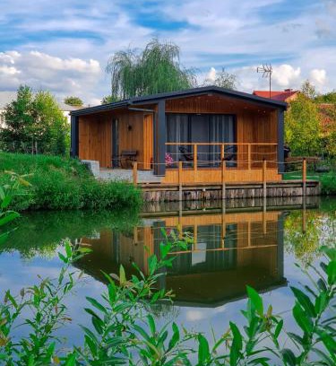 Susiec House | Roztoczański Domek nad Stawem z jacuzzi