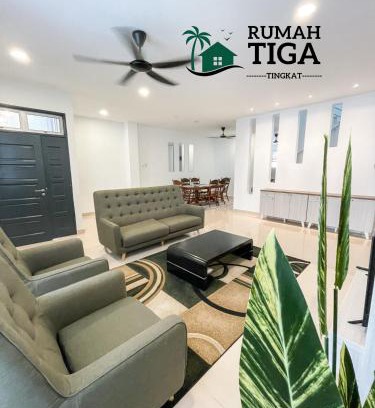 Kampung Kempadang House | Rumah Tiga Tingkat