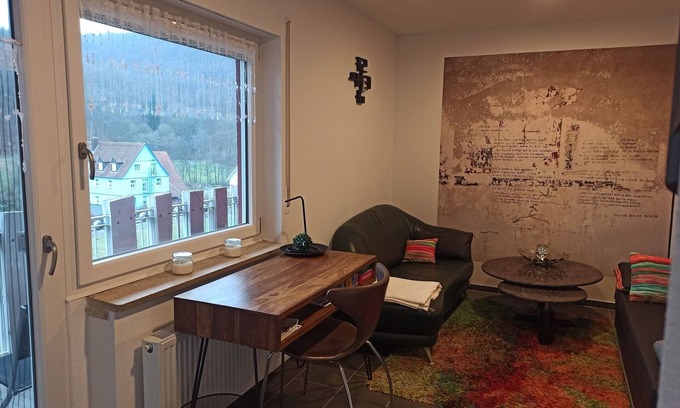 Michelau Apartment | Rundblick vacation apartment with balcony and barbecue facilities