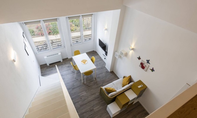 San Lorenzo Apartment | Ruote Stylish Loft in Florence by Mmega
