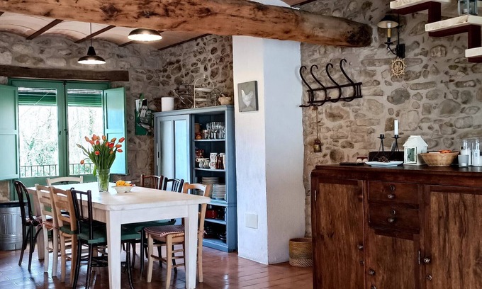 Mieras Cottage | Rural house with barbecue in Mieres -Gerona for 9 people