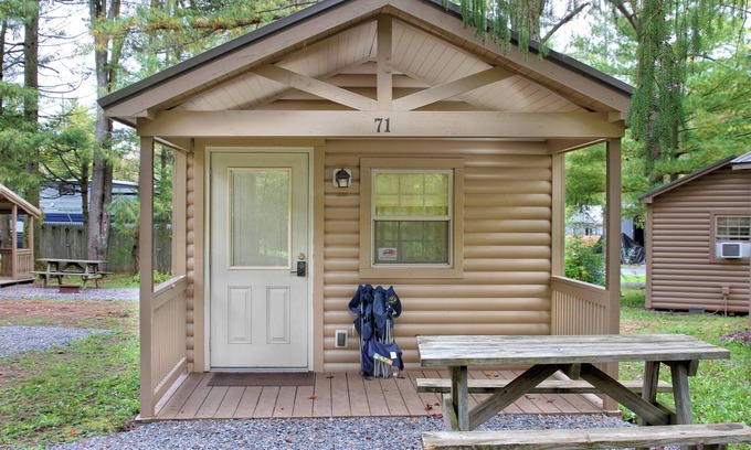 Centre Hall Cabin | Rustic Cabin 72 w/4 Beds