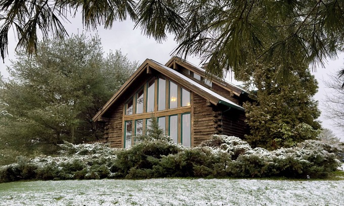 Tunkhannock Cabin | Rustic Cabin Retreat - Hot Tub, Sauna + Pool!